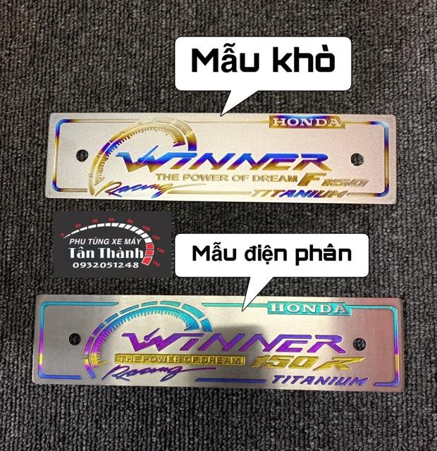 Bảng tên Titan các loại xe: Vario, Winner, Exciter, Sonic,Satria, Raider, Air Blade, Yamahah, Suzuki