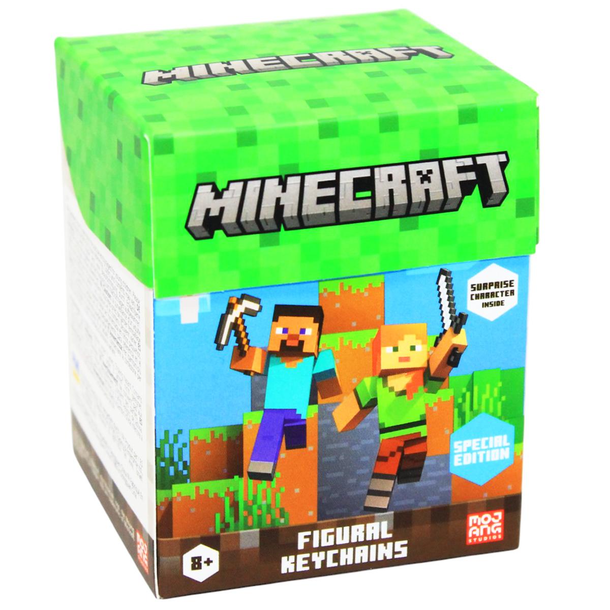 Móc Khóa Nhân Vật Minecraft Phiên Bản Đặc Biệt - Mojang Studios MC8007M (Mẫu Sản Phẩm Bên Trong Là Ngẫu Nhiên)
