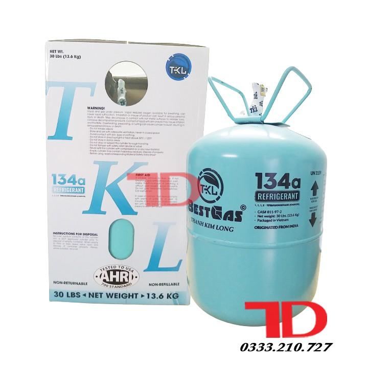 Gas lạnh ô tô R134 BESTGAS 13.6KG, Môi chất lạnh R134