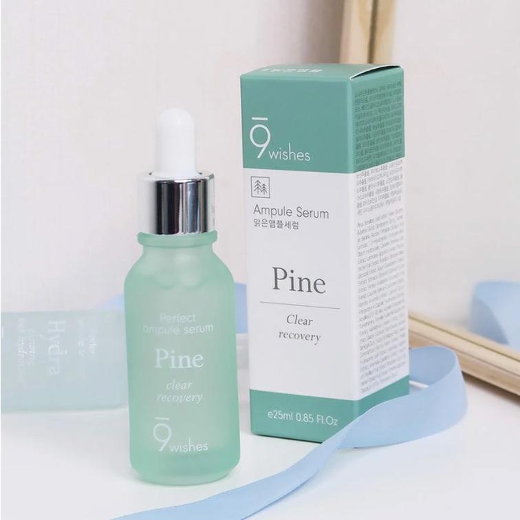 Tinh chất phục hồi 9 Wishes Amazing Pine Ampule Serum Hàn Quốc 25ml