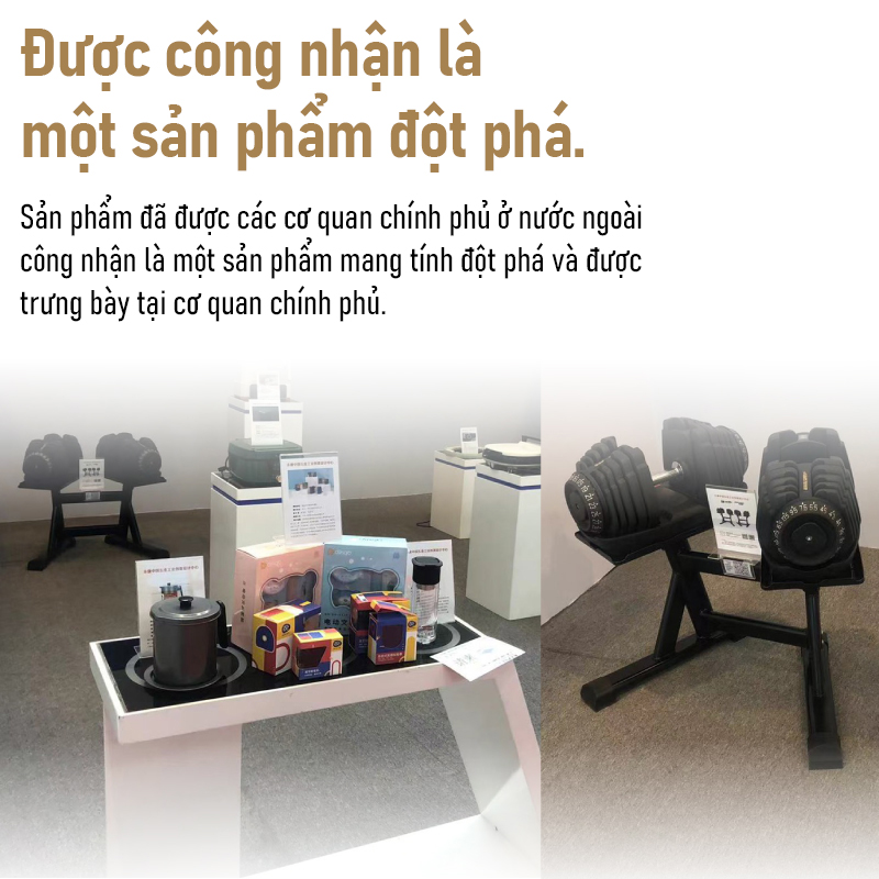 Giá Để Tạ Tay Lysin Đa Năng – Phù Hợp Nhiều Loại Tạ Điều Chỉnh, Bền Bỉ, Tiết Kiệm Không Gian