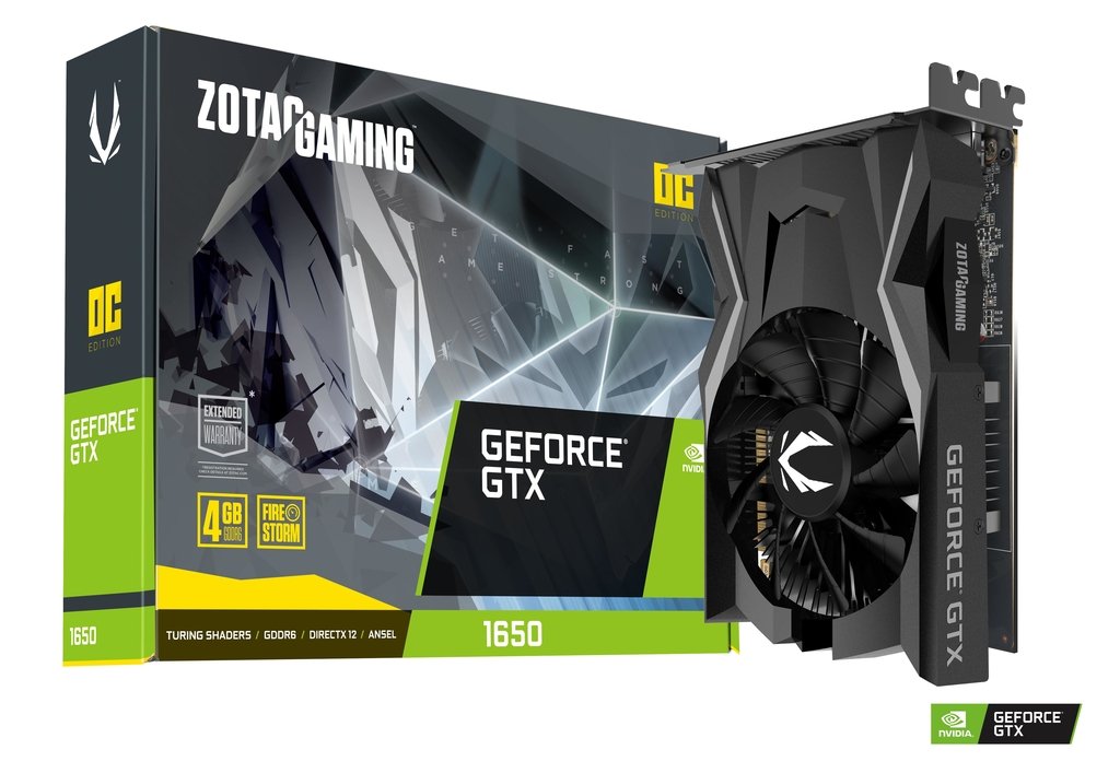 Card Màn Hình - VGA Zotac GTX 1650 4G GDDR6 Gaming OC (ZT-T16520F-10L) - Hàng Chính Hãng