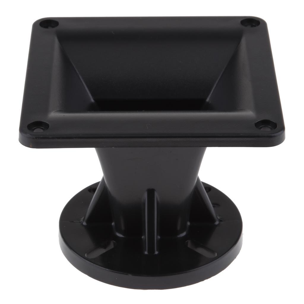6 Pieces Car Home Stage 25mm Throat Speaker Flat Guide Sound Horn Tweeter