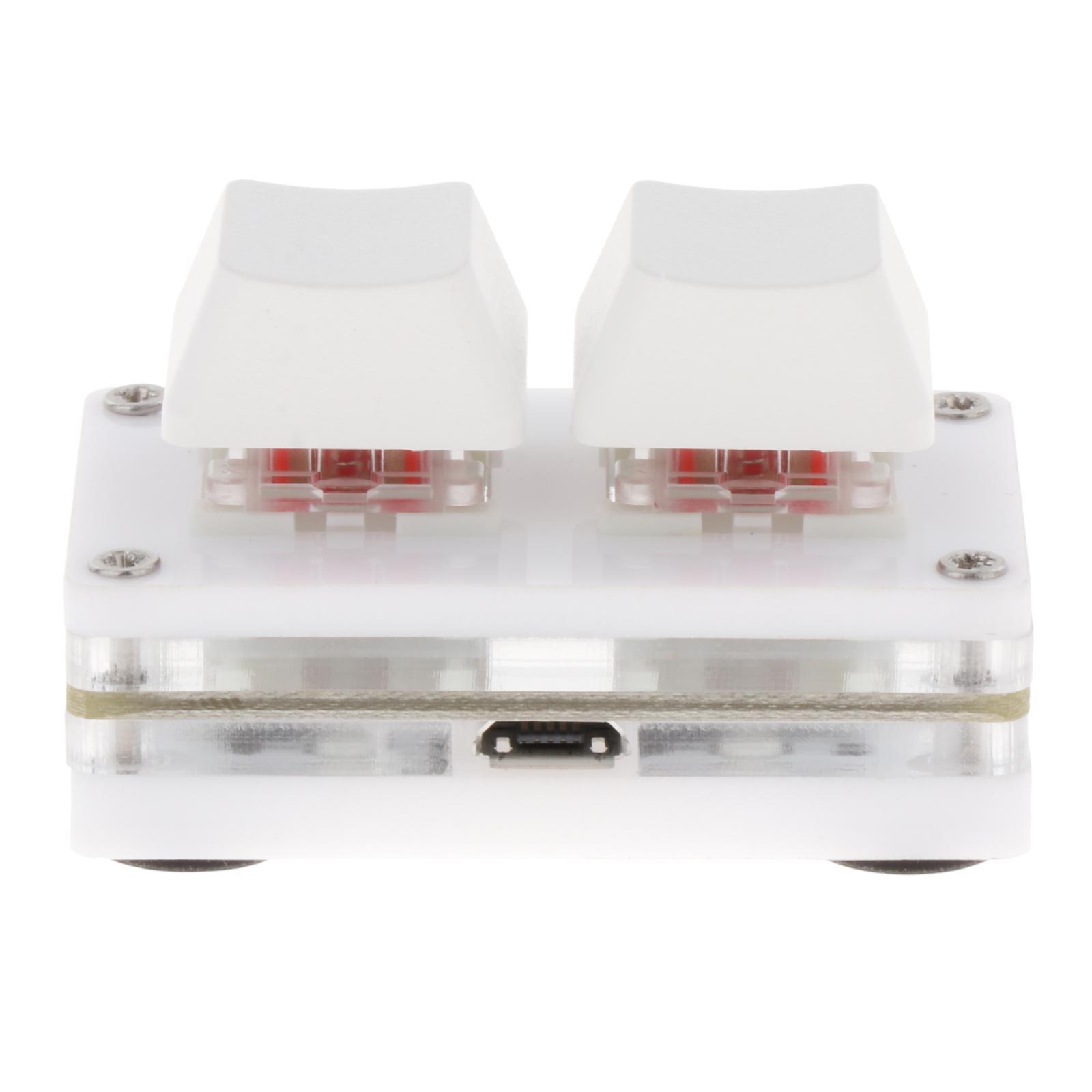 2-Key Mechanical Gaming Keypad Hot Swap Programming