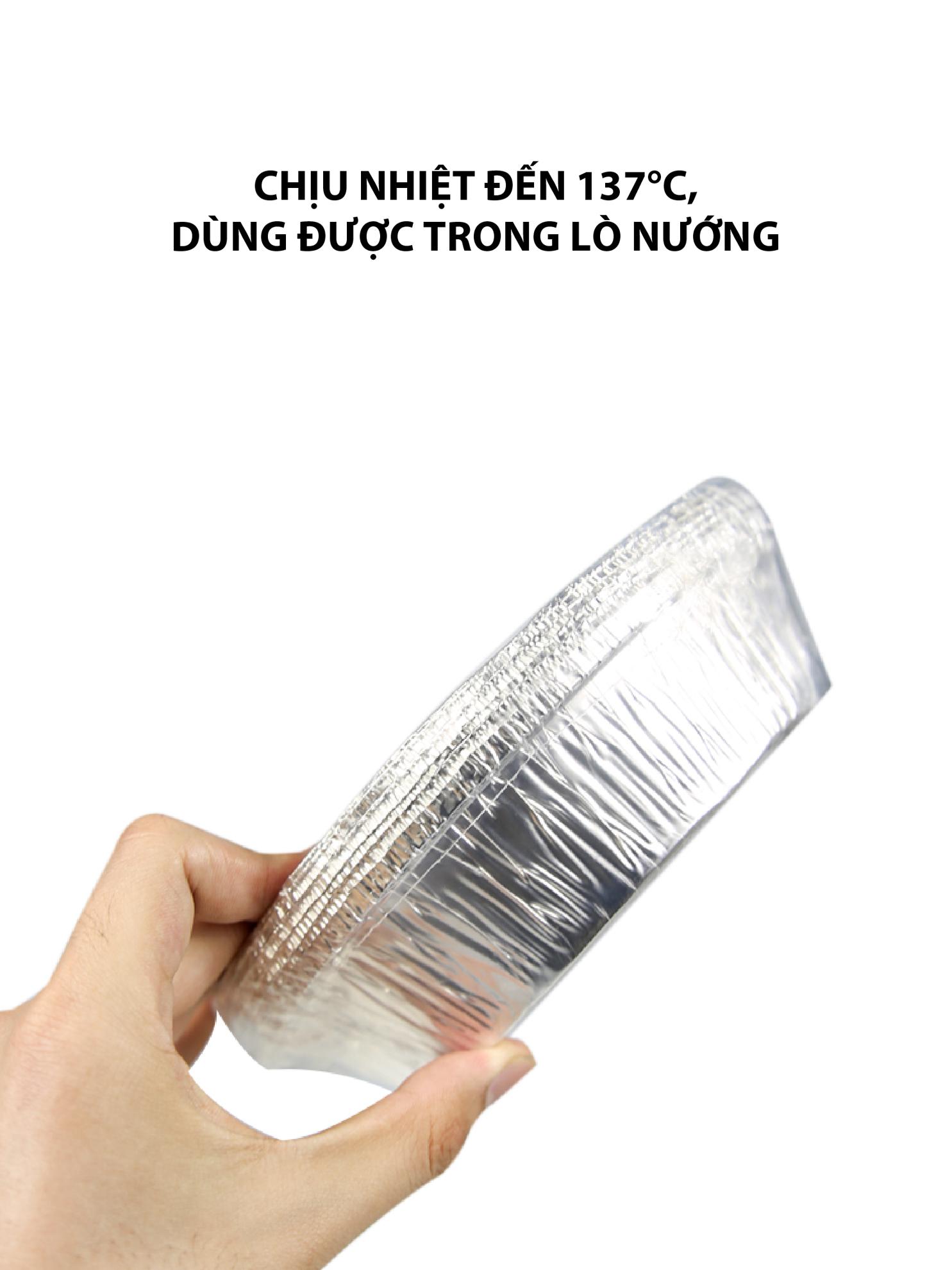 Khay nhôm tiện dụng có nắp đậy Annapurna 0003049