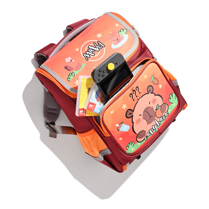 Balo Chống Gù MR VUI 993 Dành Cho Học Sinh Tiểu Học, Năng Động Dễ thương - Hàng Chính Hãng