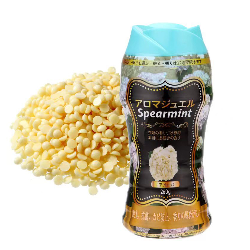 Hạt xả thơm làm mềm quần áo Spearmint Nhật Bản 260g lưu giữ hương thơm, làm mềm vải