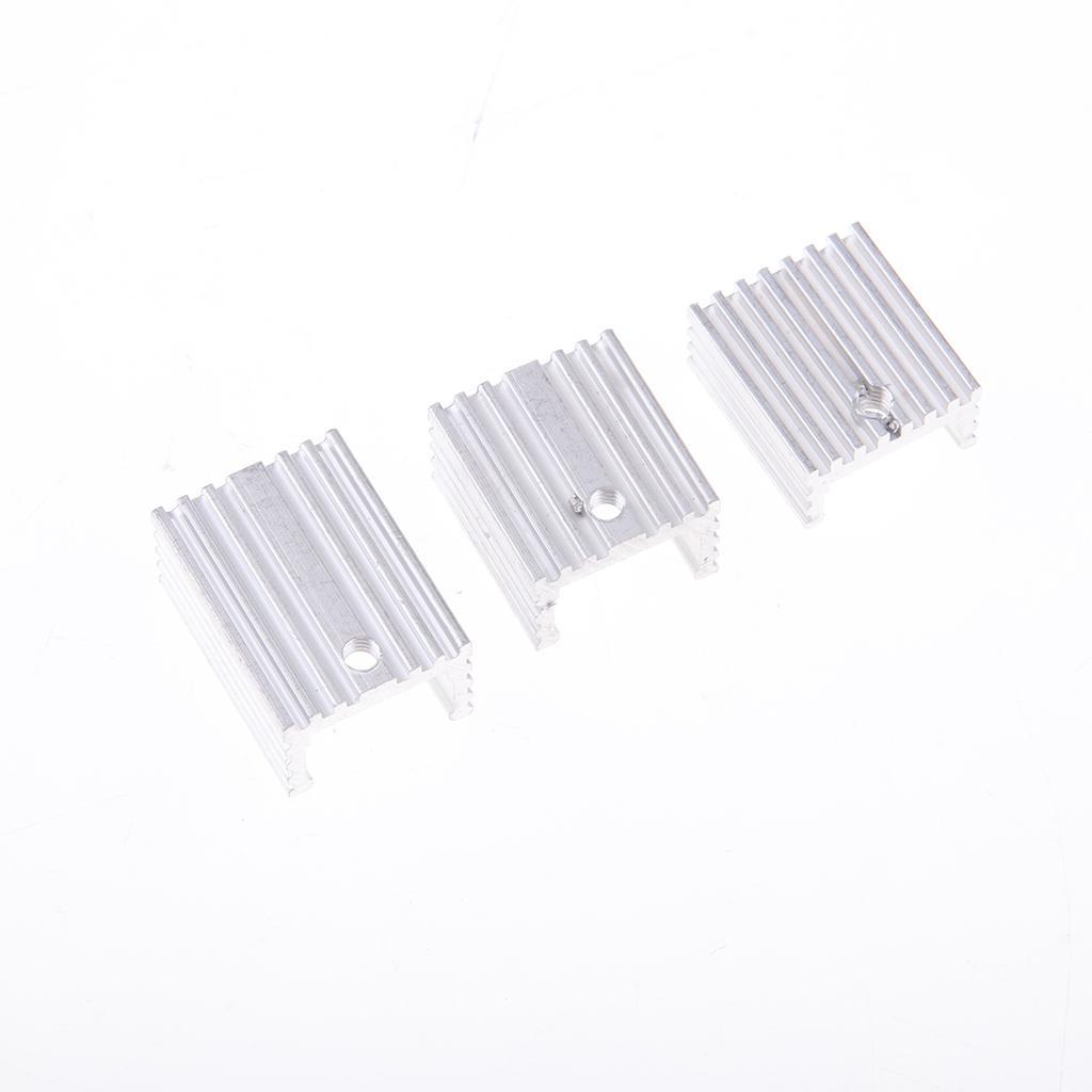 1Pack Aluminum   Module  design for TO220 Transistor