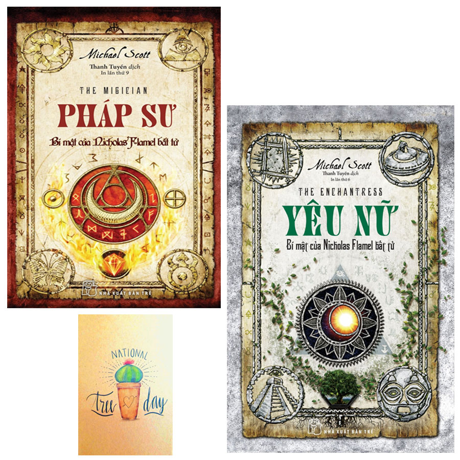 Combo Bí Mật Của Nicholas Flamel : Pháp Sư và Yêu Nữ