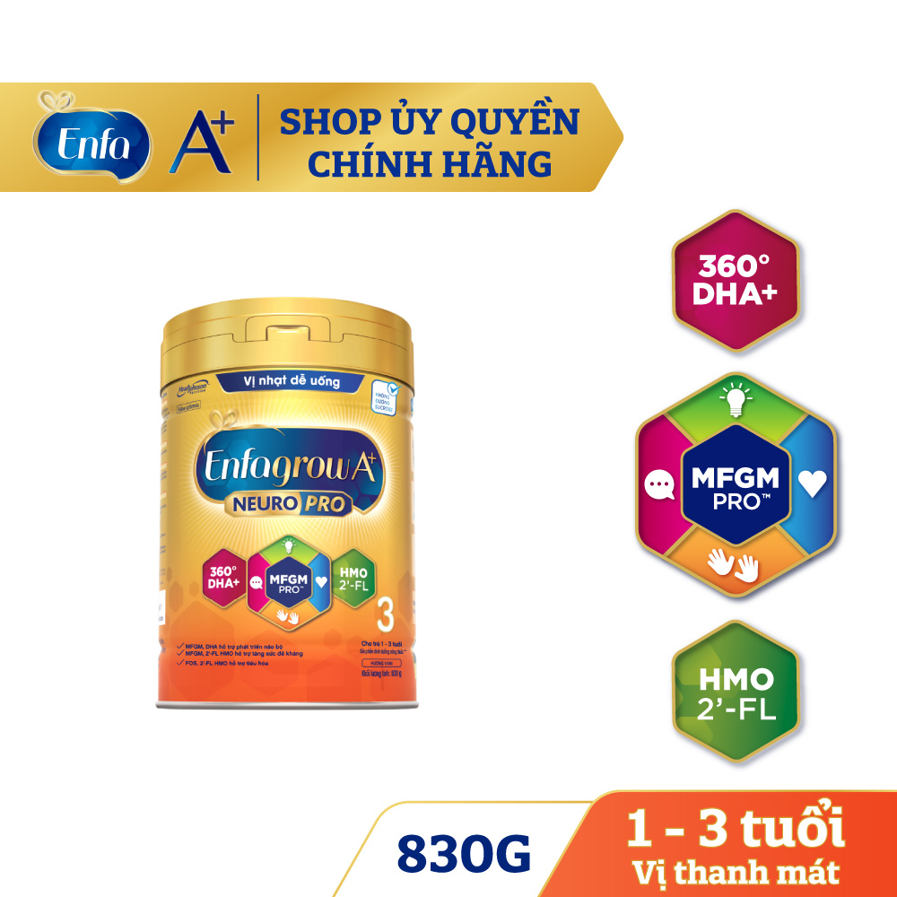 Sữa Bột Enfagrow A+ 3 (830g) - CRM