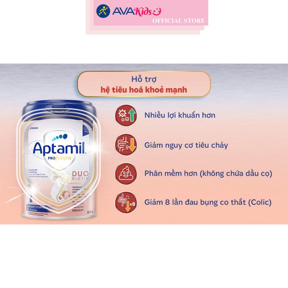 Sữa bột Aptamil Profutura Duobiotik số 1 800g (0 - 6 tháng)