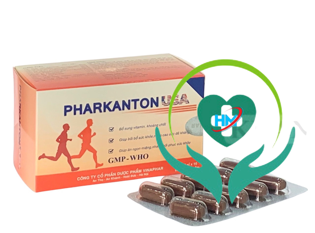 Viên Uống Bồi Bổ Sức Khỏe PHARKANTON USA- Hộp 60 Viên - Tăng cường sức đề kháng ,Bổ sung các vitamin và khoáng chất