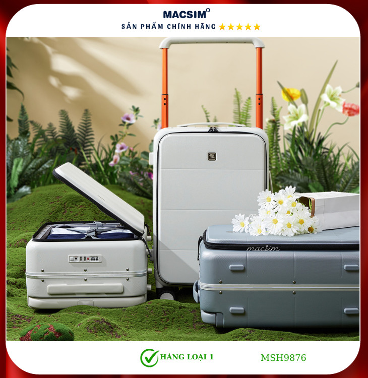 Vali cao cấp Macsim Hanke MSH9862 - Size 20 inch