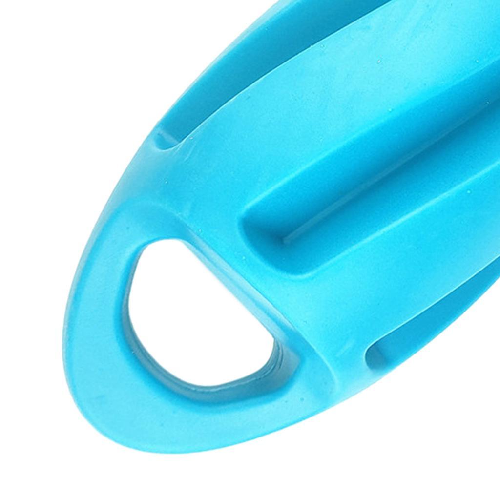 Dog Chew Toy  Squeaky Ball Training Teething Exercise Blue