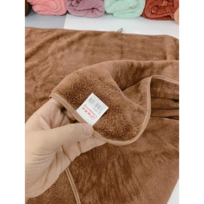 Khăn tắm lông cừu 70x140cm, Khăn tắm Hàn Quốc thấm hút nhanh khô FSHOPP5 s12