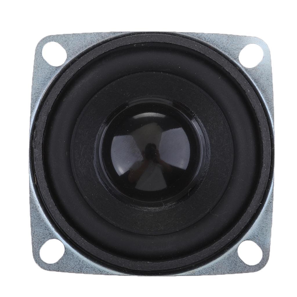 53mm 5w Square Speaker Stereos Audio Loudspeakers Clear Sound Stereos Black