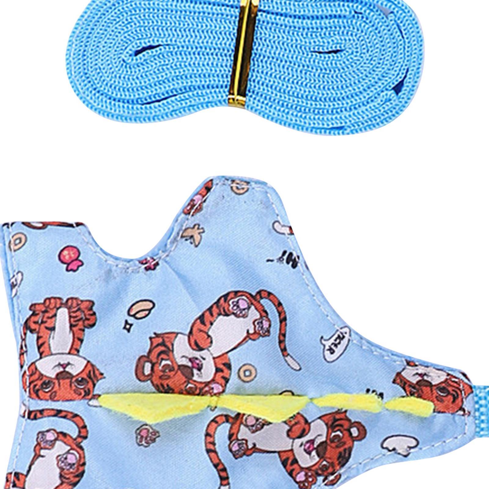 Rabbit Vest Harness Pet Clothes Traction Rope for Squirrel Chinchilla Pet Supplies