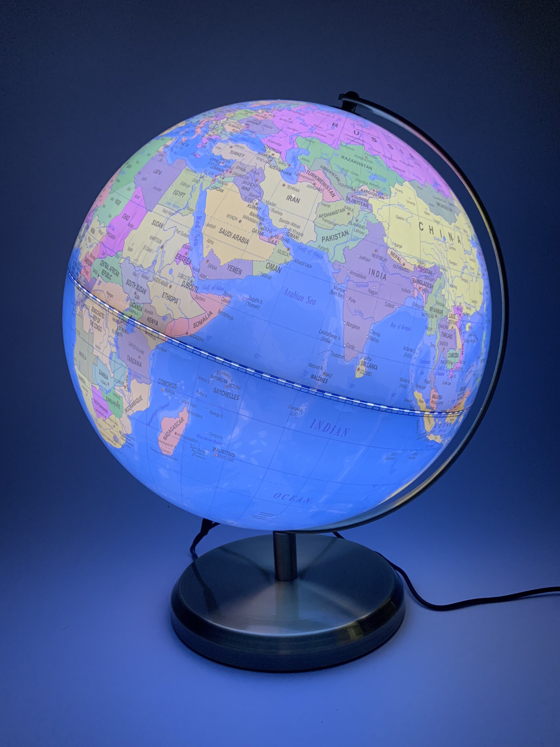 Quả cầu điện - Tiếng Anh