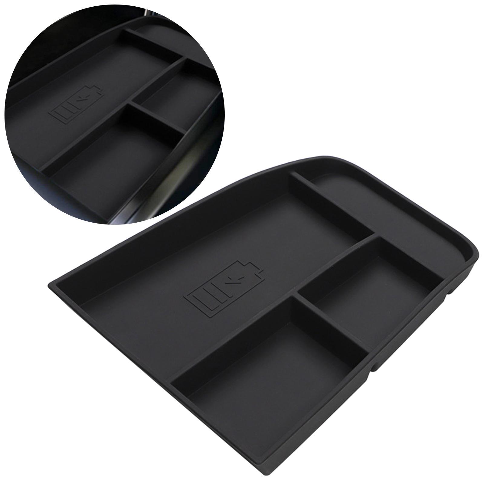 2Pcs Center Console Organizer Tray Fit for Ford Mustang Mach E 2021 2022