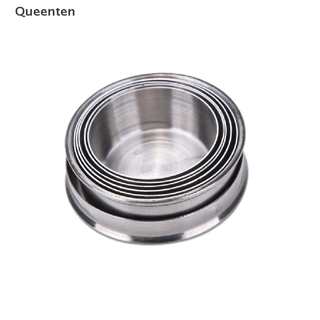 Queenten Mini Stainless Steel Portable Outdoor Travel Folding Collapsible Cup Telescopic QT