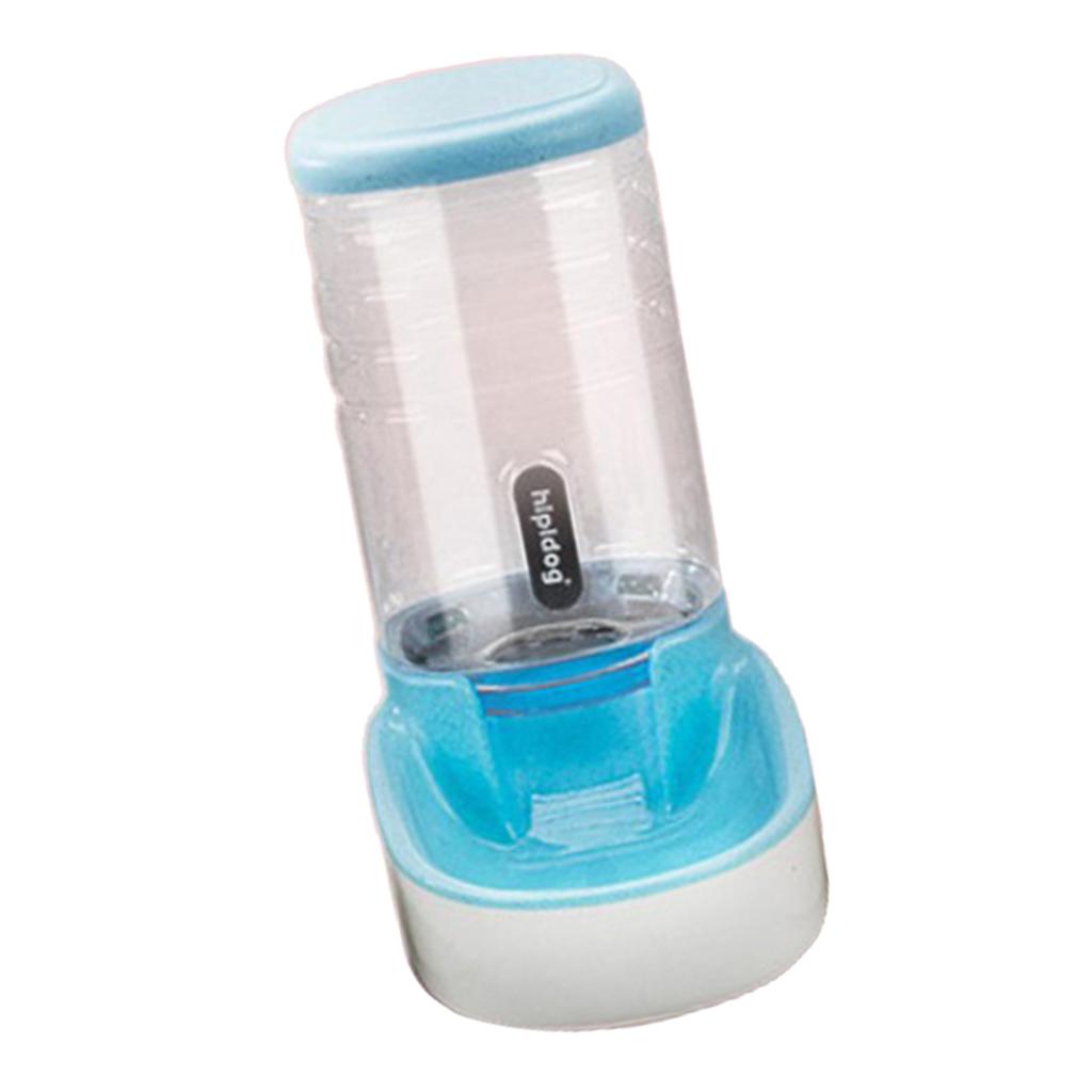 Large Capacity Automatic Pet Feeder Waterer Food Dispenser Blue