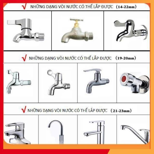 Bộ dây vòi xịt nước rửa xe, tưới cây . tăng áp 3 lần, loại 7m, 10m 206319 cút sập, nối đen