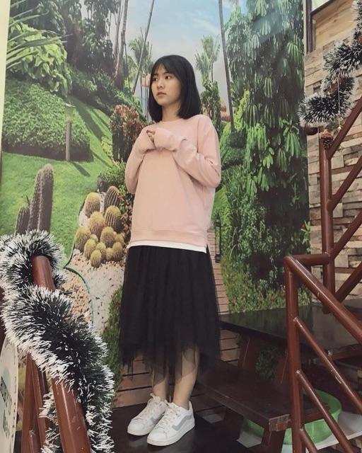 CHÂN VÁY LƯỚI ĐUÔI NHỌN