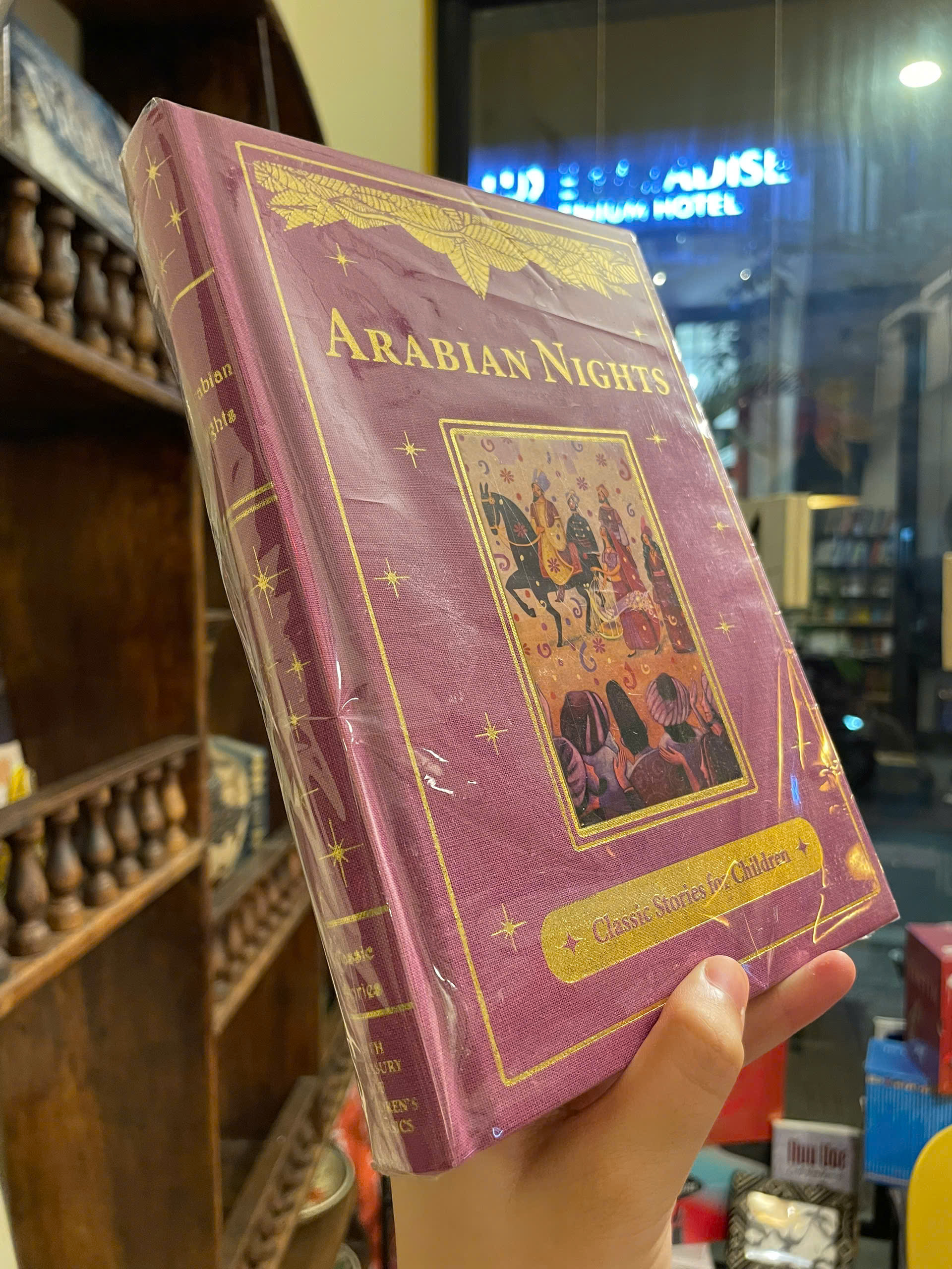 Sách - Arabian Nights (Bath Treasury of Children's Classics) by Richard Francis Burton | Bìa cứng