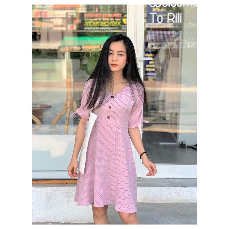 Đầm bi nút gỗ tay rút