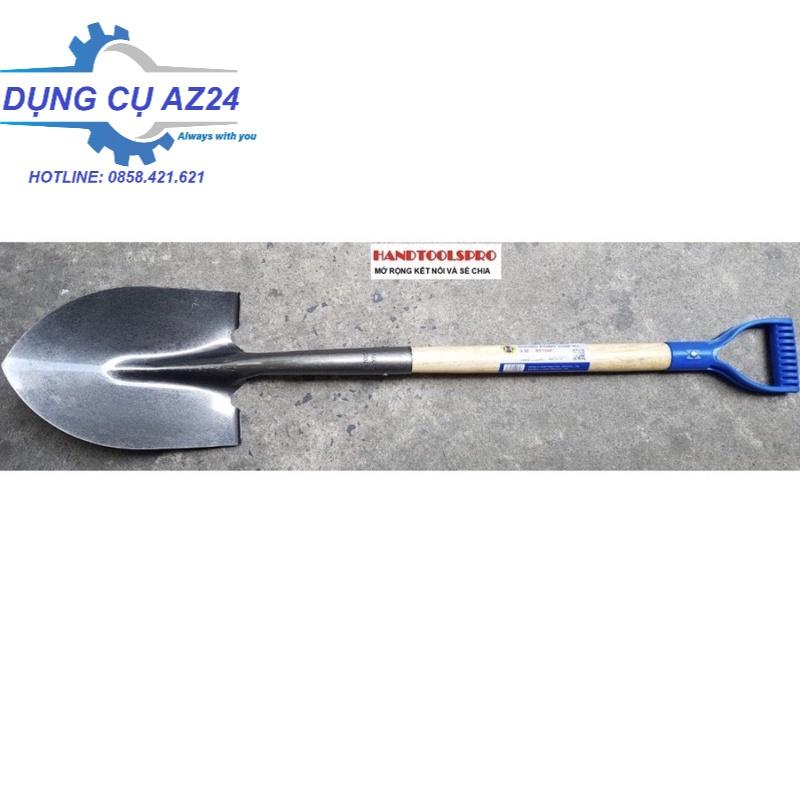 Cây xẻng nhọn cán gỗ tay cầm 1020mm A0704P CHẤT LƯỢNG CAO