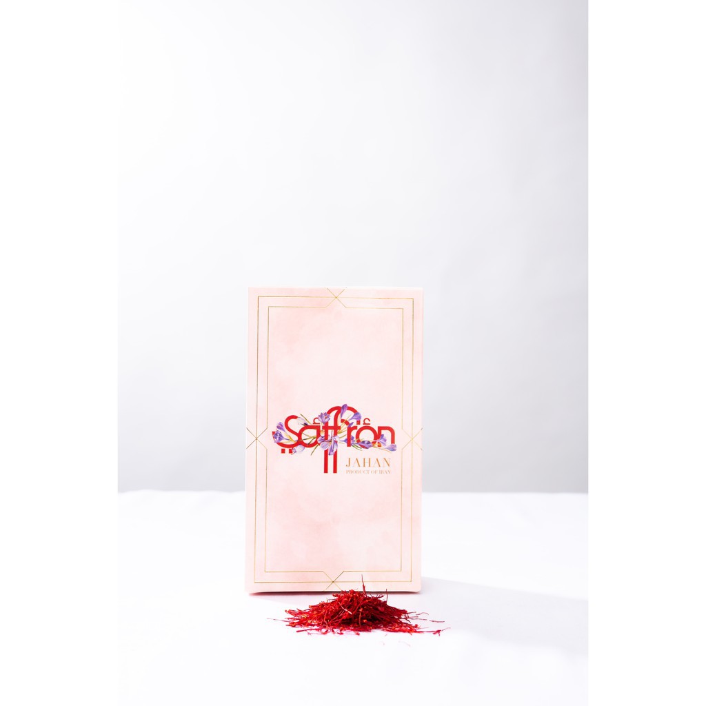 Nhụy Hoa Nghệ Tây Saffron Jahan 1Gr Tặng Kèm Mật ong Ngâm Saffron