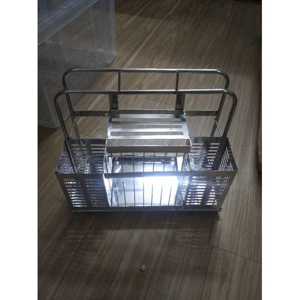 GIÁ KỆ ĐỂ DAO, THỚT INOX ĐA NĂNG