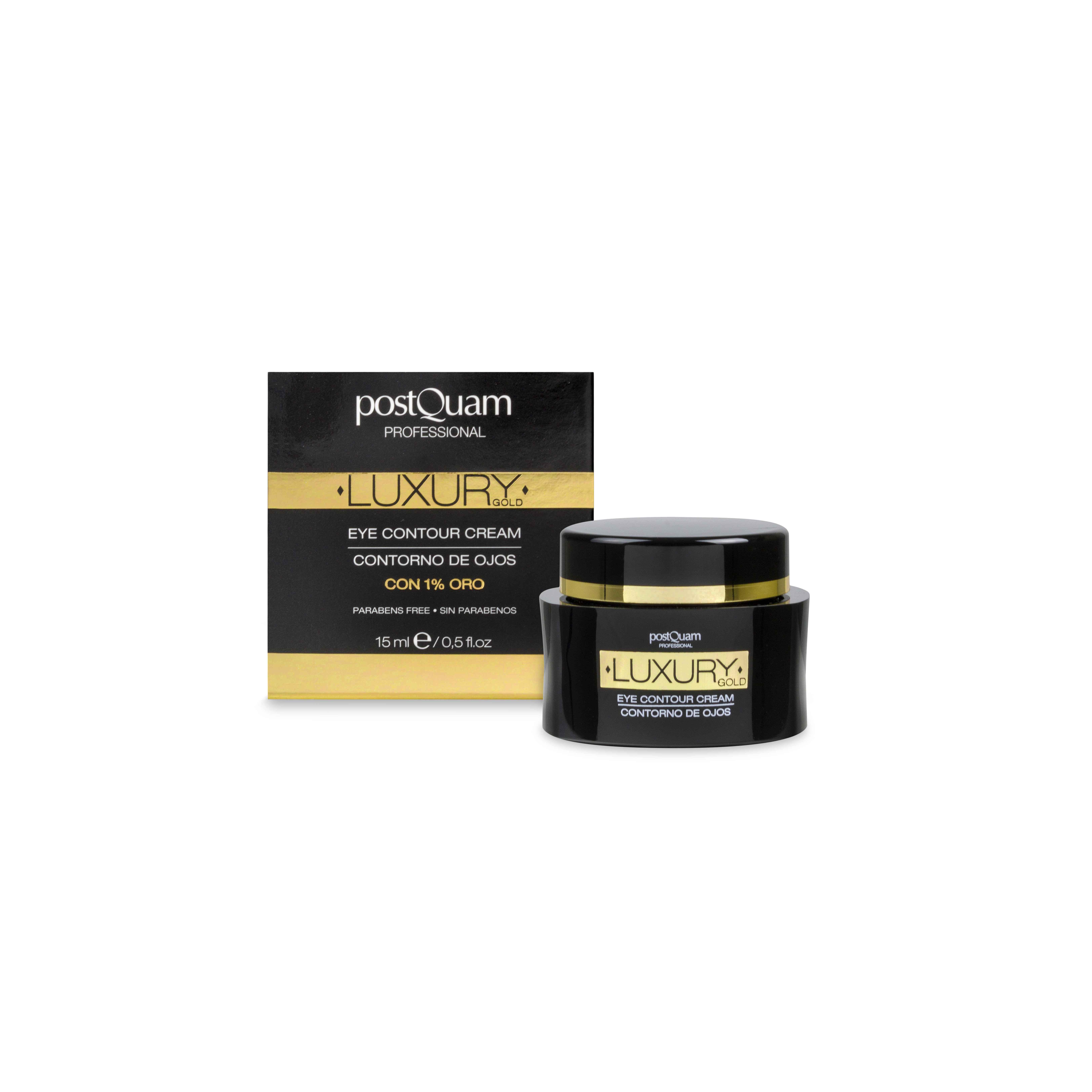 PostQuam - Kem Luxury Gold giúp giảm nếp nhăn & chảy xệ vùng mắt - 15ml
