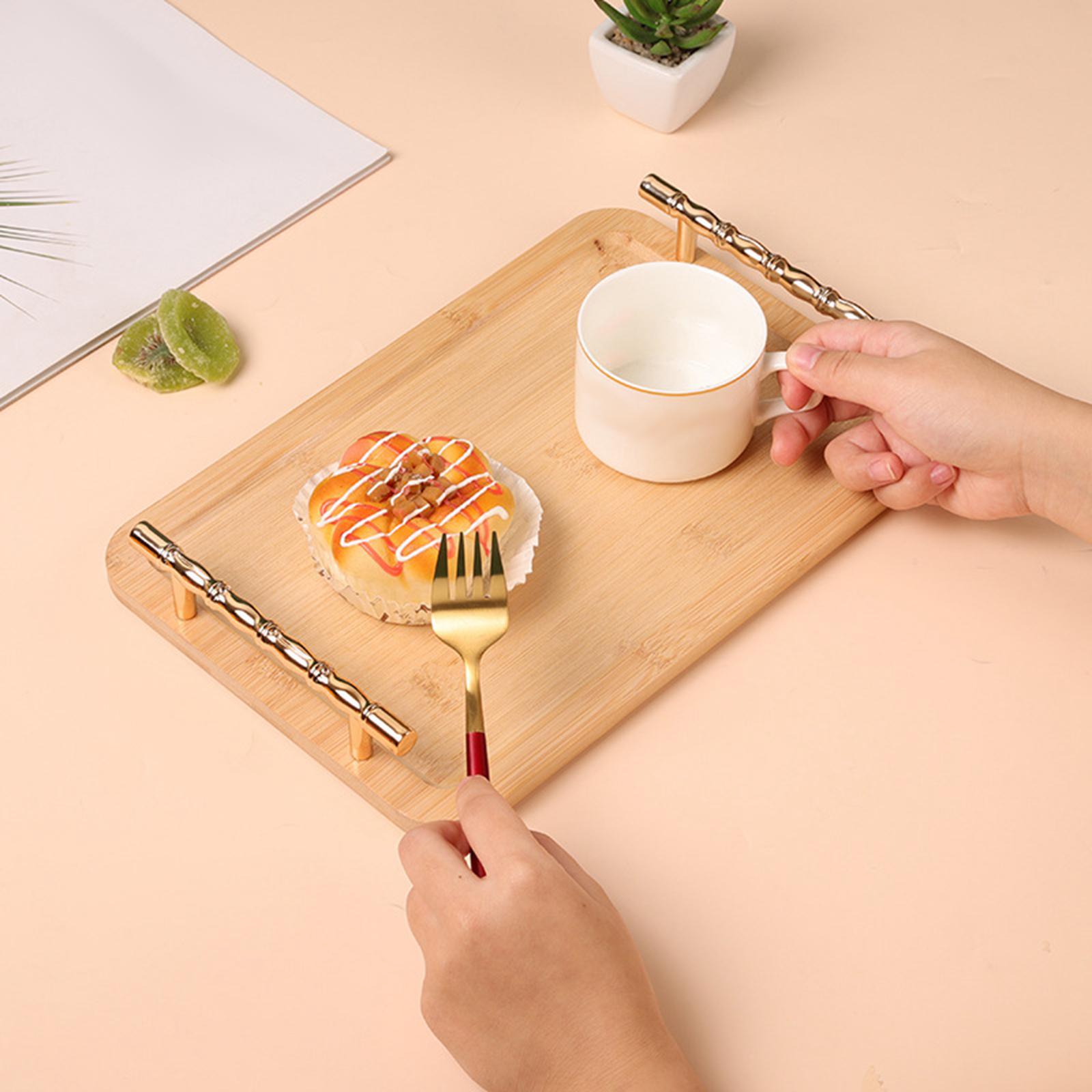 Portable Serving Tray Food Storage Tray for Kitchen Counter Desktop Party