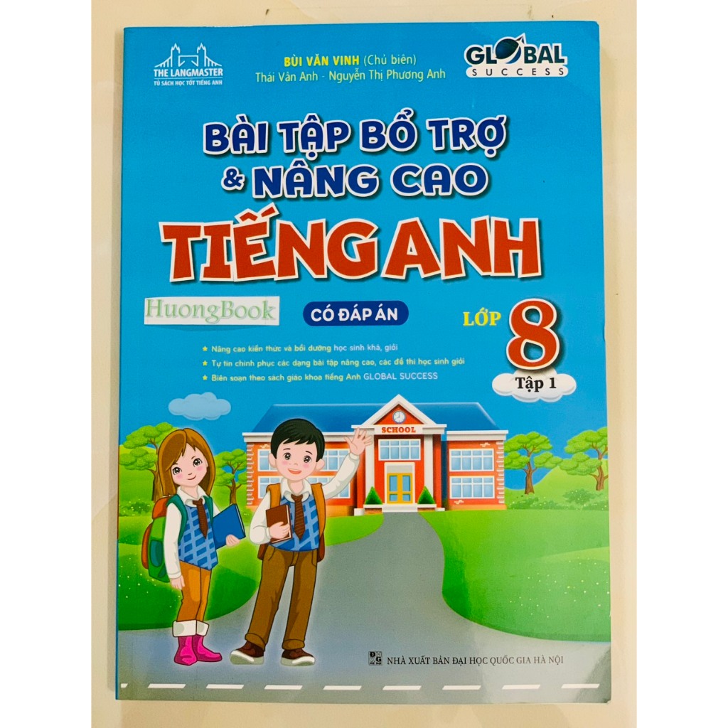 Sách - GLOBAL SUCCESS - Bài tập bổ trợ và nâng cao tiếng anh lớp 8 tập 1