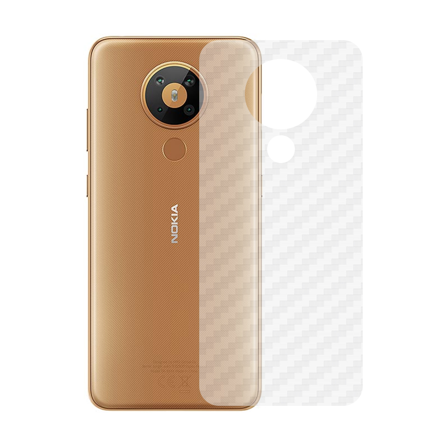 Miếng Dán Mặt Lưng Cacbon Dành Cho Nokia 5.3- Handtown - Hàng Chính Hãng