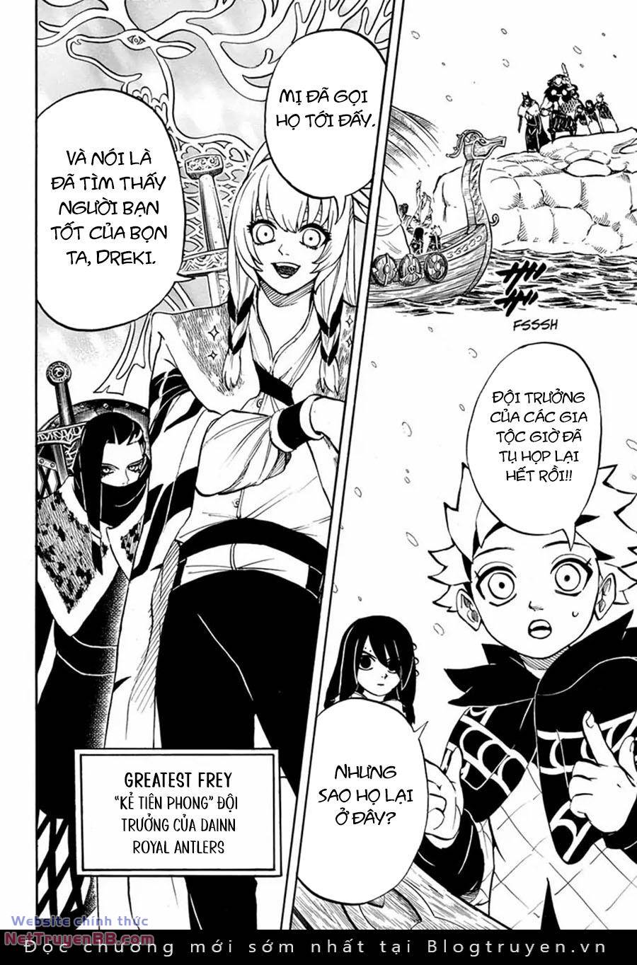 gill: "không ai có thể đánh bại ta khi ta dùng rìu!" chapter 17 4