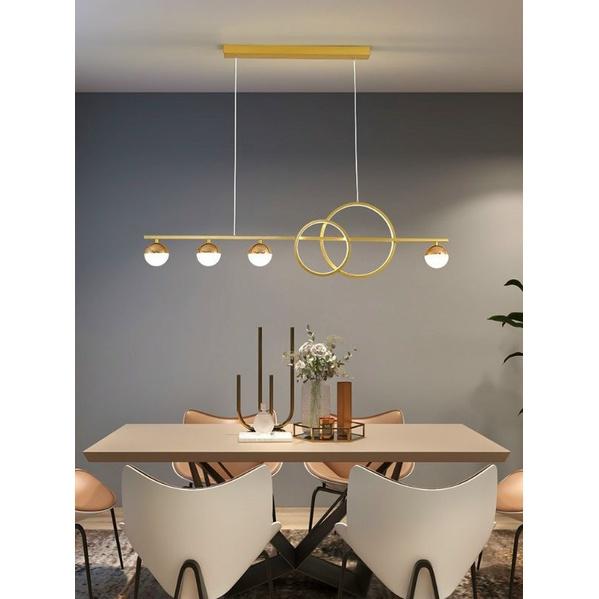 Đèn thả 3 chế độ ánh sáng phong cách Bắc Âu kiểu dáng hiện đại, Đèn decor, đèn bàn ăn, đèn trang trí - KN06