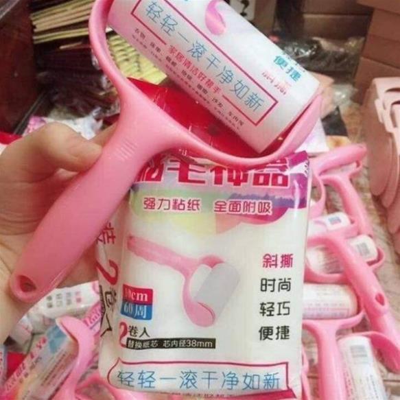 CÂY LĂN BỤI QUẦN ÁO TẶNG KÈM 2 CUỘN LĂN