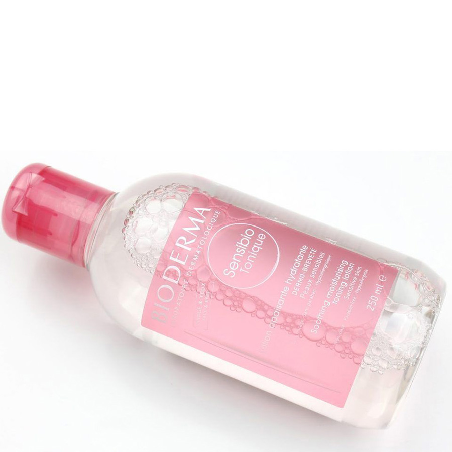 Nước hoa hồng dưỡng ẩm dành cho da nhạy cảm BIODERMA Sensibio Tonique 250ml