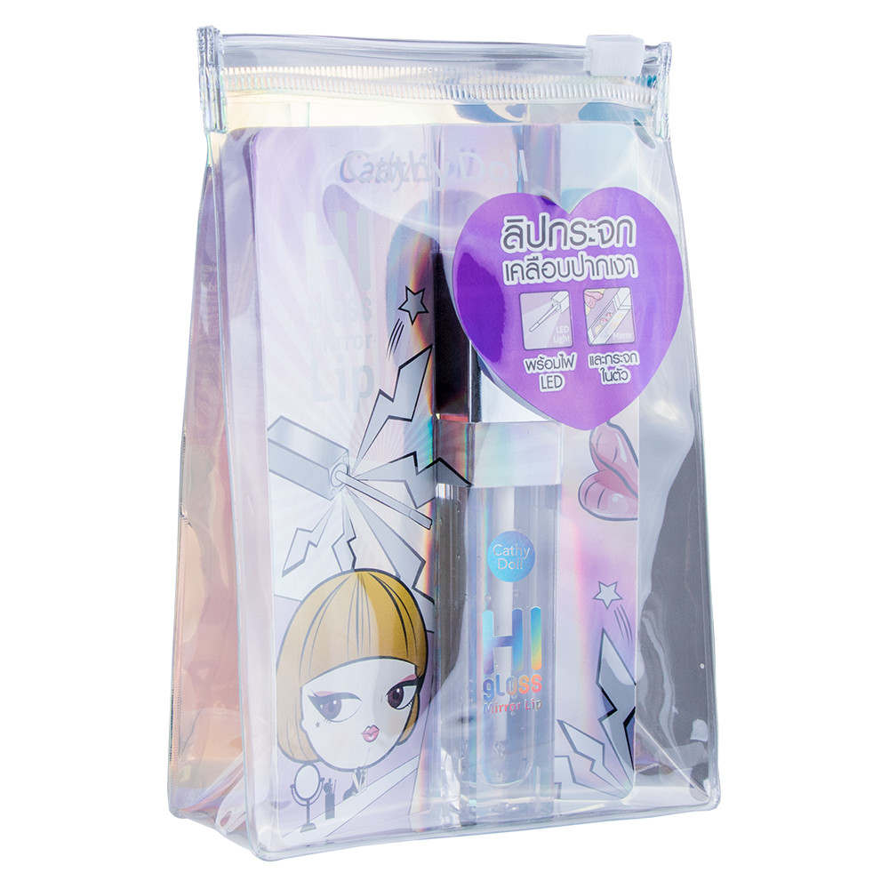 Son bóng kèm gương Cathy Doll Hi Gloss Mirror Lip