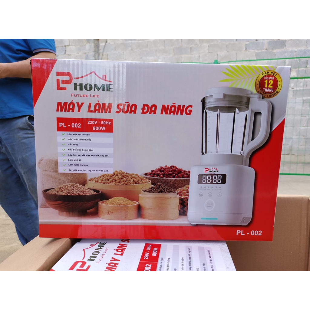 Máy làm sữa hạt, xay sinh tố làm sữa đậu nành
