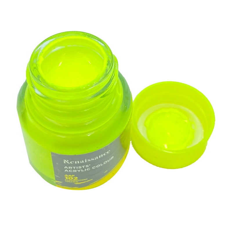 Màu Nước Renaissance Fluo 20ml - Vàng (Fluorescent Yellow)