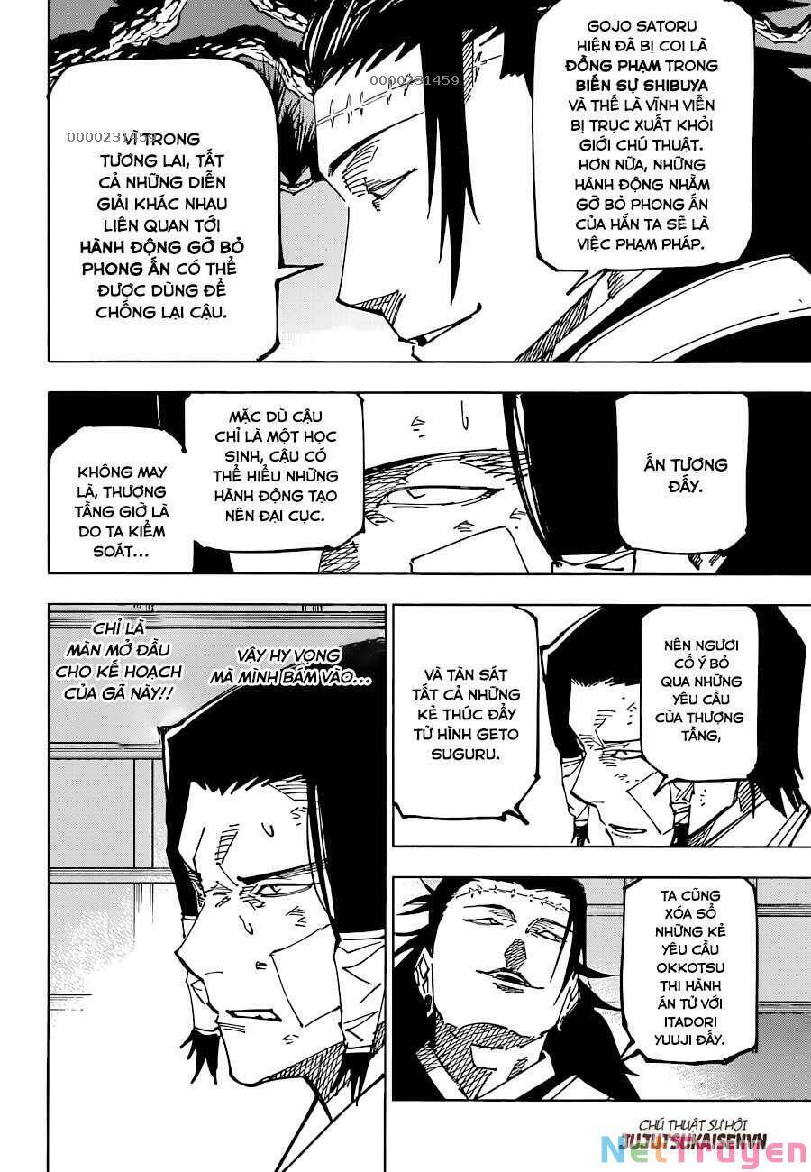 jujutsu kaisen - chú thuật hồi chiến chapter 191 6