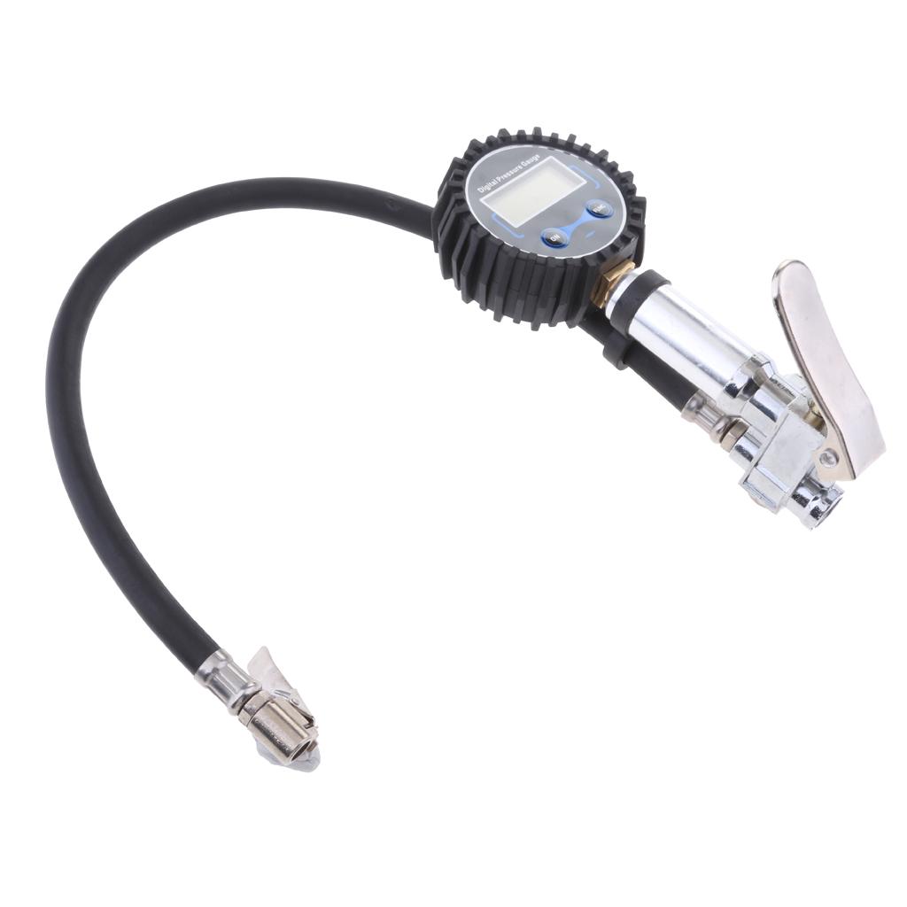 Digital Car Air Tire Tyre Inflator High Accurate Pressure Gauge Tester #3