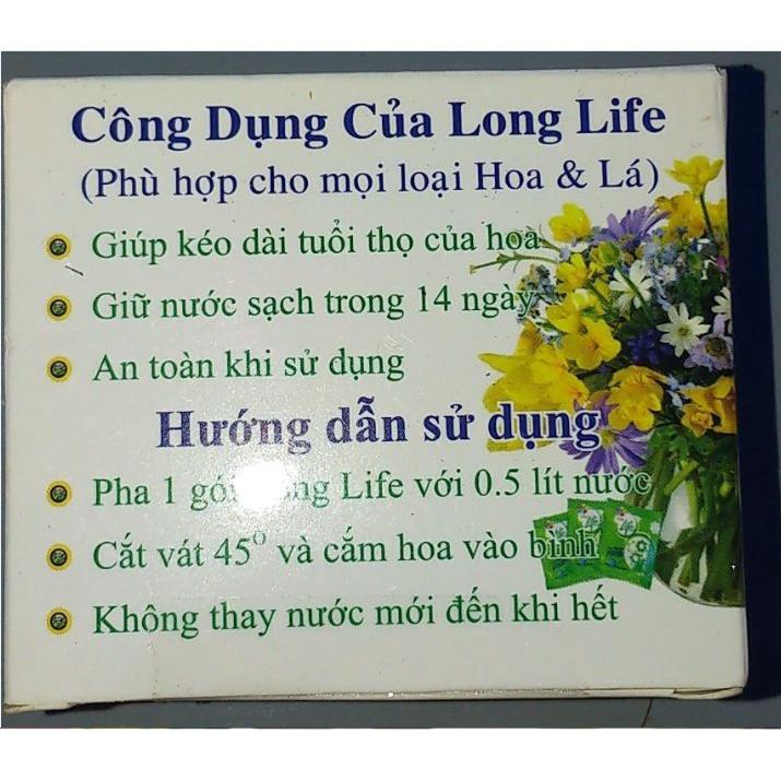 Hộp thuốc dưỡng hoa longlife_ 1 hộp 10 gói