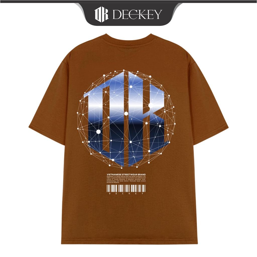 Áo Thun Cotton Unisex Nam Nữ Form Rộng DECKEY STAR