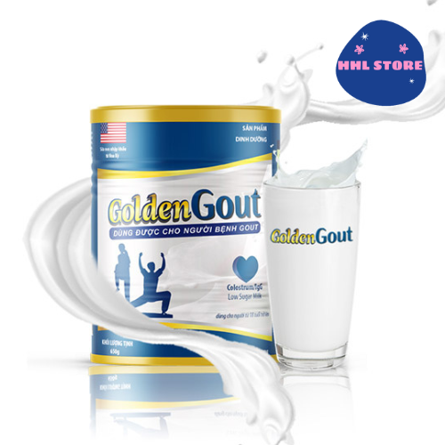 Sữa Golden Gout hỗ trợ điều trị bệnh GOUT