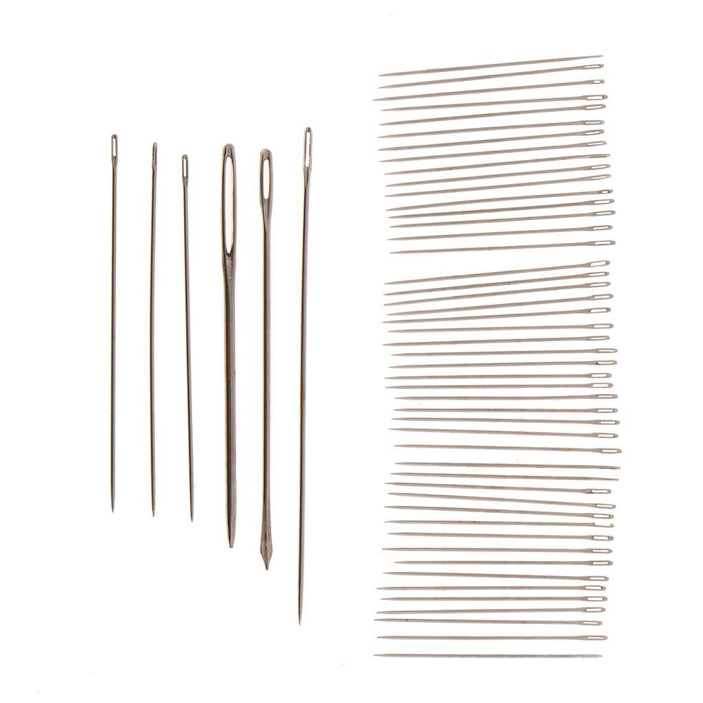2-3pack 55 Pieces Hand Sewing Needle Set Stitching Needles Multi-function Needle