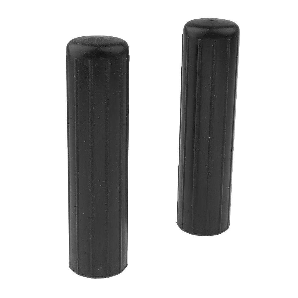 2pcs Paddle Handle for Canoe Kayak Inflatable Boat Dinghy Raft Black
